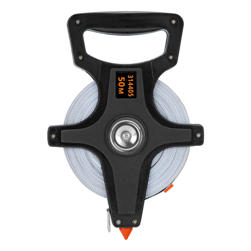 Рулетка геодезическая, 50 м х 12,5 мм, лента ПВХ, открытый корпус Sparta по ценам производителя в Санкт-Петербурге с доставкой по всей России