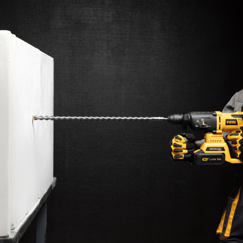 Бур по бетону, двойная спираль, три пылеотводящие кромки, 18 x 600 мм DENZEL по ценам производителя в Санкт-Петербурге с доставкой по всей России