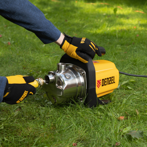 Садовый поверхностный насос GP 1000Х, 1000 Вт, 3500 л/ч, подъем 44 м, нержавейка Denzel купить в Москве с доставкой по всей России | ProtosMarket.ru