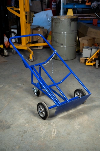 Тележка для металлических бочек TOR КБ-2 (250 пневмо+160 поворотное) по ценам производителя в Санкт-Петербурге с доставкой по всей России