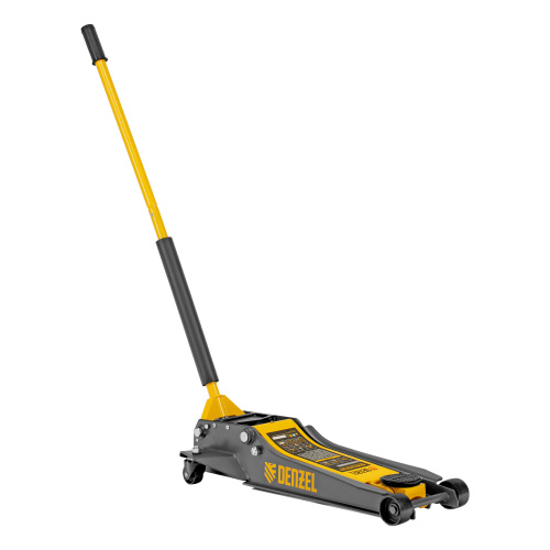 Домкрат гидравлический подкатной, 3 т, 85-610 мм, быстрый подъем, низ. подхват, проф, SUV Denzel по ценам производителя в Санкт-Петербурге с доставкой по всей России