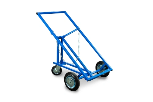 Тележка для металлических бочек TOR КБ-2 (250 литая+160 поворотное) по ценам производителя в Санкт-Петербурге с доставкой по всей России