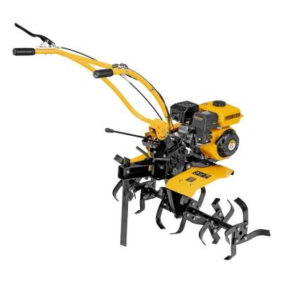 Мотоблок DPT-270SB, 7 л.с., ремен.сцеп, фрез 3х4, ШОМ, без колес, передачи 2В/1Н Denzel по ценам производителя в Санкт-Петербурге с доставкой по всей России