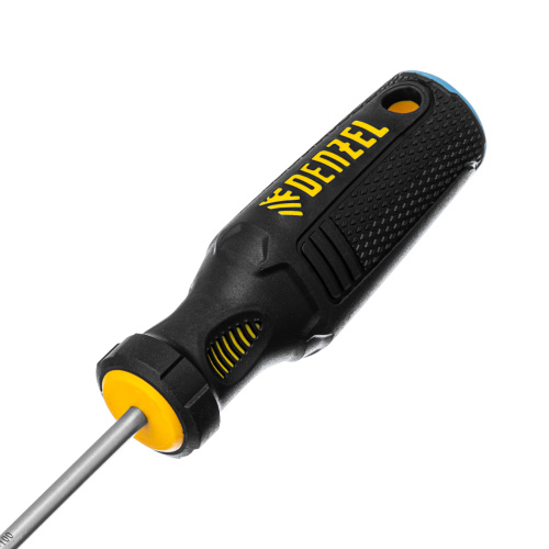 Отвертка, SL4х100 мм, S2, 3к рукоятка Denzel по ценам производителя в Санкт-Петербурге с доставкой по всей России