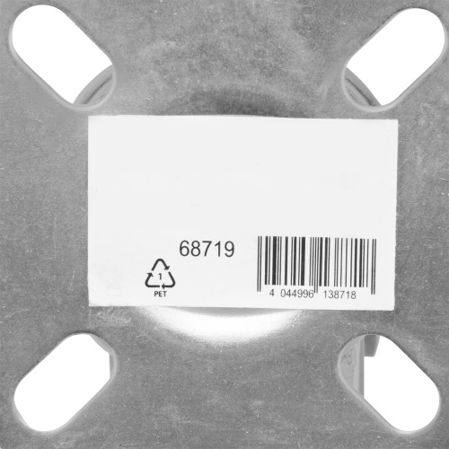 Колесо поворотное с тормозом D 50 мм, крепление  платформенное Сибртех по ценам производителя в Санкт-Петербурге с доставкой по всей России