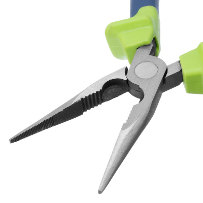 Длинногубцы прямые, 180 мм, двухкомпонентные рукоятки Сибртех купить в Москве с доставкой по всей России | ProtosMarket.ru