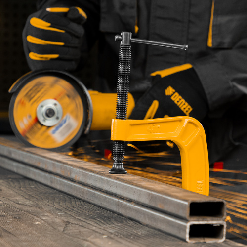 Струбцина G-образная, усиленная, 100 мм Denzel купить в Москве с доставкой по всей России | ProtosMarket.ru