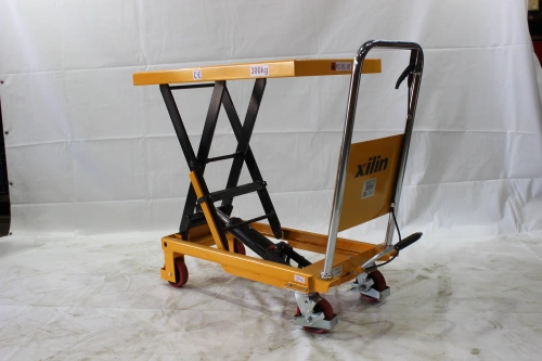 Стол подъемный передвижной 300 кг 340-900 мм (855х500 мм) XILIN SP300A по ценам производителя в Санкт-Петербурге с доставкой по всей России