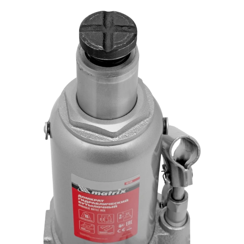 Домкрат гидравлический бутылочный, 16 т, h подъема 230-460 мм Matrix по ценам производителя в Санкт-Петербурге с доставкой по всей России