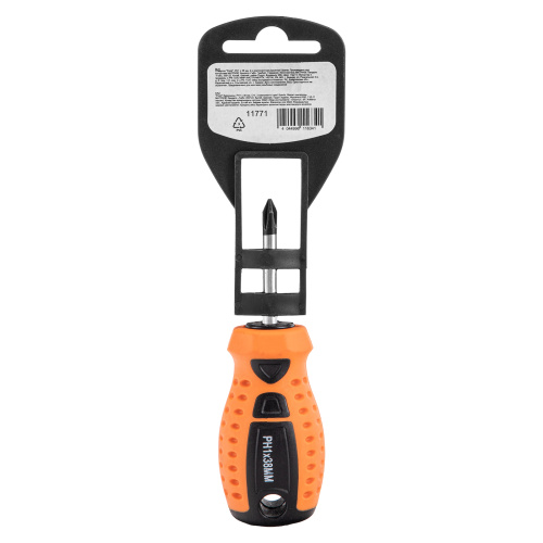 Отвертка "Point", PH1 х 38 мм, CS, двухкомпонентная рукоятка Sparta купить в Москве с доставкой по всей России | ProtosMarket.ru