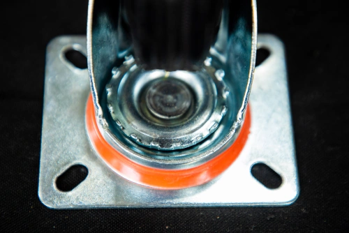 Колесо поворотное резина SRCLb 55 125 мм с тормозом (N) купить в Москве с доставкой по всей России | ProtosMarket.ru