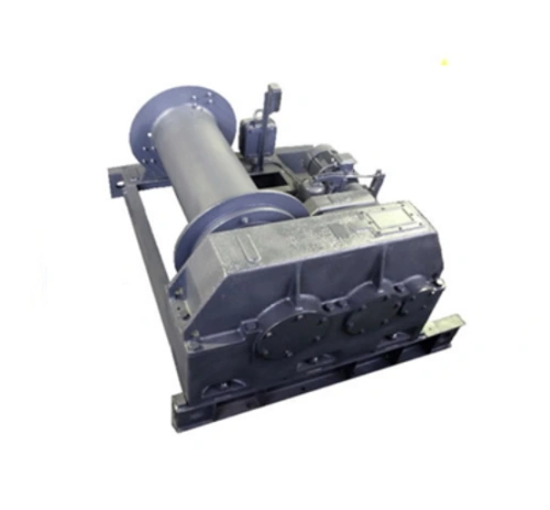 Лебедка тяговая ТЭЛ-10 г/п 10000 кг Н-300 м (без каната) по ценам производителя в Санкт-Петербурге с доставкой по всей России