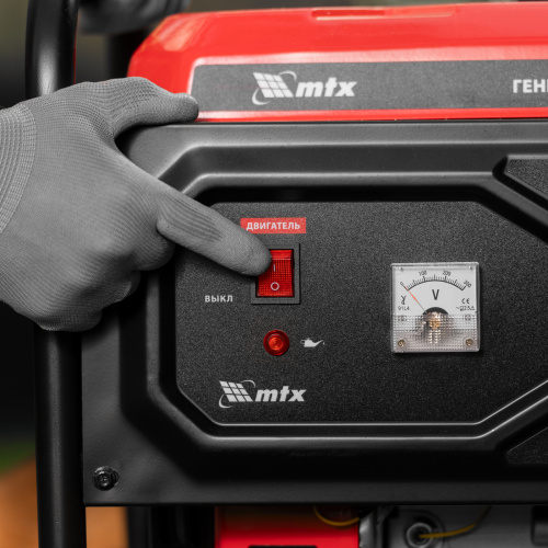 Генератор бензиновый RS-3000, 2,2 кВт, 230В, ручной стартер MTX по ценам производителя в Санкт-Петербурге с доставкой по всей России