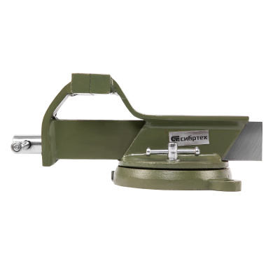 Тиски слесарные, 100 мм, стальные, поворотные Сибртех купить в Москве с доставкой по всей России | ProtosMarket.ru