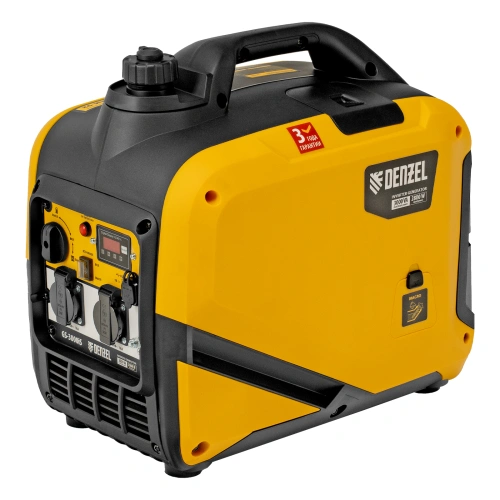 Генератор инверторный GS-3000iS, 3,0 кВт, 230 В, закрытый корпус, ручной старт DENZEL по ценам производителя в Санкт-Петербурге с доставкой по всей России