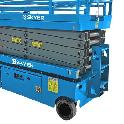 Самоходный ножничный подъемник с выдвижной платформой SKYER PL1245 купить в Москве с доставкой по всей России | ProtosMarket.ru