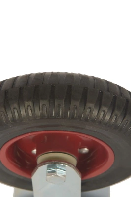 Колесо большегрузное неповоротное PF 200 200 мм резина с протектором (F) купить в Москве с доставкой по всей России | ProtosMarket.ru