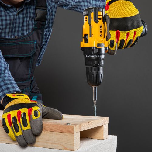 Дрель-шуруповерт аккумуляторная CDL-12CB, Li-Ion, 12 В, 1 акк. Denzel купить в Москве с доставкой по всей России | ProtosMarket.ru