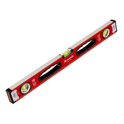 Уровень алюминиевый, фрезерованный, 3 глазка, рукоятки, 600 мм Matrix по ценам производителя в Санкт-Петербурге с доставкой по всей России