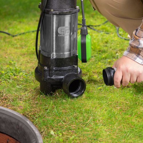 Фекальный насос СФН1100-Н, 1100 Вт, напор 10 м, 18000 л/ч, нож Сибртех по ценам производителя в Санкт-Петербурге с доставкой по всей России