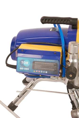 Окрасочный аппарат поршневой 290 бар, 2,2 кВт, 220 В  TOR GD-490 по ценам производителя в Санкт-Петербурге с доставкой по всей России
