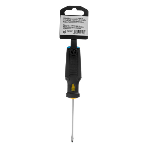 Отвертка, SL3х75 мм, S2, 3к рукоятка Denzel по ценам производителя в Санкт-Петербурге с доставкой по всей России