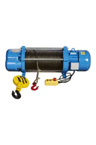 Лебедка электрическая 1000/2000кг 100/50м с канатом 380В TOR KCD по ценам производителя в Санкт-Петербурге с доставкой по всей России