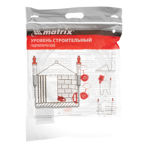Гидроуровень,удлиненная колба, рельефная градуировка, 5м Matrix по ценам производителя в Санкт-Петербурге с доставкой по всей России