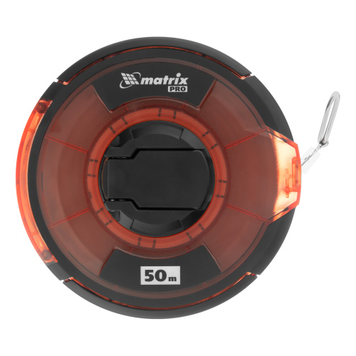 Рулетка геодезическая 50 м х 12,5 мм, закрытый корпус, стальная лента, односторонняя шкала, Pro Matrix по ценам производителя в Санкт-Петербурге с доставкой по всей России