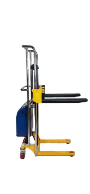 Штабелер гидравлический с электроподъемом 0,4 т 1,3 м TOR BDDJ-1300 по ценам производителя в Санкт-Петербурге с доставкой по всей России