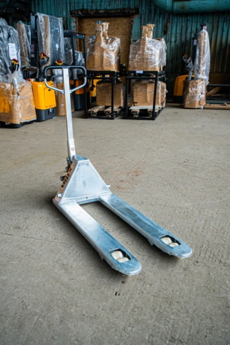 Тележка гидравлическая оцинкованная 2500 кг 1150 мм нейлоновые колеса XILIN BFG по ценам производителя в Санкт-Петербурге с доставкой по всей России