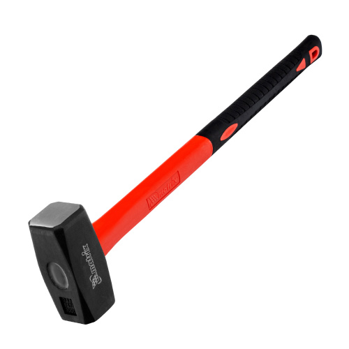 Кувалда 3 кг, фибергласовая обрезиненная рукоятка 600 мм Matrix купить в Москве с доставкой по всей России | ProtosMarket.ru