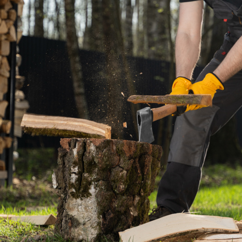 Топор кованый, 680 г, американский тип, буковая рукоятка, 360мм, EFP Denzel по ценам производителя в Санкт-Петербурге с доставкой по всей России