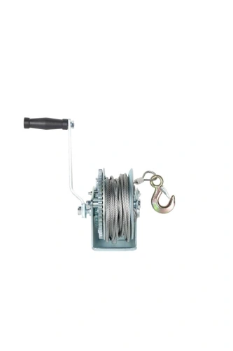 Лебедка ручная барабанная с тросом 1300кг  20м оцинкованная TOR FD по ценам производителя в Санкт-Петербурге с доставкой по всей России
