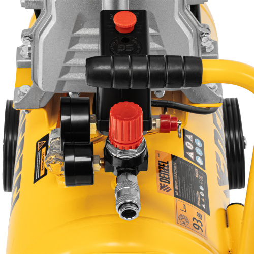 Компрессор воздушный DC1500/24, прямой привод, 1.5 кВт, 24 литра, 220 л/мин Denzel по ценам производителя в Санкт-Петербурге с доставкой по всей России