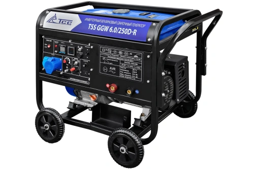Инверторный бензиновый сварочный генератор TSS GGW 6.0/250D-R по ценам производителя в Санкт-Петербурге с доставкой по всей России