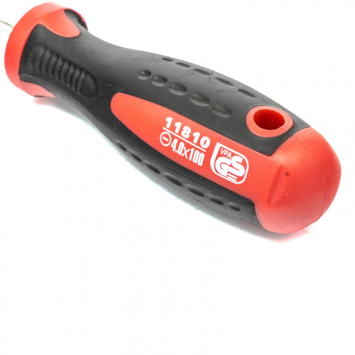 Отвертка Profi, SL4 х 100 мм, S2, двухкомпонентная рукоятка Matrix по ценам производителя в Санкт-Петербурге с доставкой по всей России