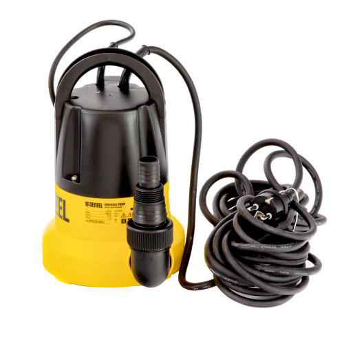 Дренажный насос DP500E, 500 Вт, подъем 7 м, 7000 л/ч Denzel по ценам производителя в Санкт-Петербурге с доставкой по всей России