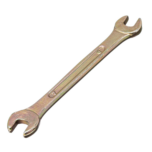 Ключ рожковый, 6 х 7 мм, желтый цинк Сибртех купить в Москве с доставкой по всей России | ProtosMarket.ru