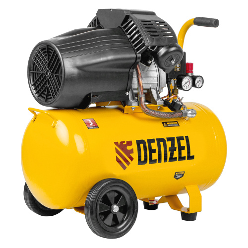 Компрессор воздушный DCV2200/50, прямой привод, 2.2 кВт, 50 литров, 380 л/мин Denzel по ценам производителя в Санкт-Петербурге с доставкой по всей России