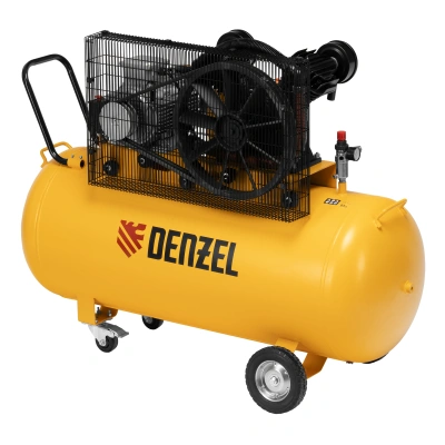 Компрессор воздушный рем. привод BCV 5500-T/270, 5,5 кВт, 270 литров, 850 л/мин Denzel по ценам производителя в Санкт-Петербурге с доставкой по всей России