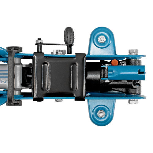 Домкрат гидравлический подкатной с фиксатором, 2.5 т, Safety Pin, 140-385 мм, в кейсе Stels по ценам производителя в Санкт-Петербурге с доставкой по всей России