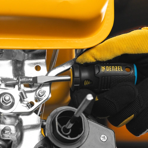 Отвертка, SL6x38 мм, S2, 3к рукоятка Denzel по ценам производителя в Санкт-Петербурге с доставкой по всей России