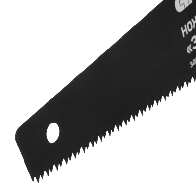Ножовка по дереву "Зубец", 400 мм, 7-8 TPI, каленый зуб 2D, защитное покрытие, двухкомпонентная рукоятка Сибртех купить в Москве с доставкой по всей России | ProtosMarket.ru