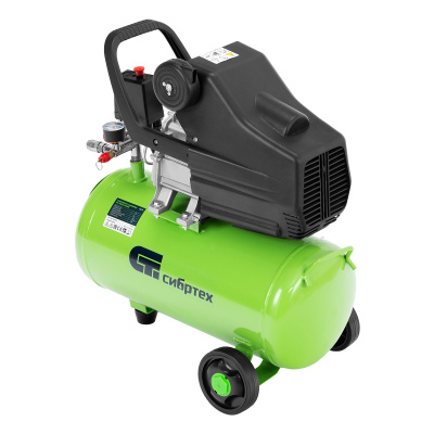 Компрессор с набором КК-1500/24 ПЛЮС, 1.5 кВт, 198 л/мин, 24 л, прямой привод, масляный Сибртех по ценам производителя в Санкт-Петербурге с доставкой по всей России