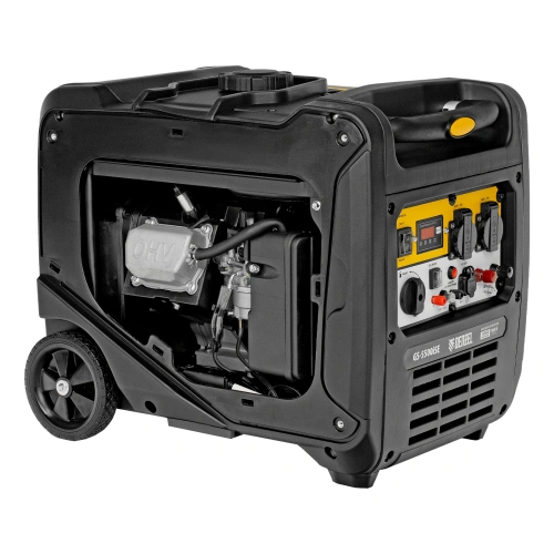 Генератор инверторный GS-5500iSE, 5,5 кВт, 230 В, закрытый корпус,электростартер Denzel по ценам производителя в Санкт-Петербурге с доставкой по всей России