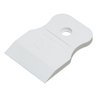 Шпатель, белая резина, 40 мм Сибртех по ценам производителя в Санкт-Петербурге с доставкой по всей России