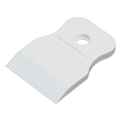 Шпатель, белая резина, 40 мм Сибртех по ценам производителя в Санкт-Петербурге с доставкой по всей России