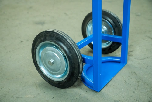 Тележка для газовых баллонов TOR ГБ-1, 1 баллон (литые колеса 250мм) по ценам производителя в Санкт-Петербурге с доставкой по всей России