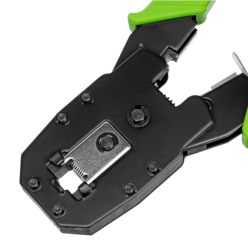 Клещи для обжима телефонных и компьютерных клемм 4P, 6P, 8P, функция обрезания проводов Сибртех купить в Москве с доставкой по всей России | ProtosMarket.ru